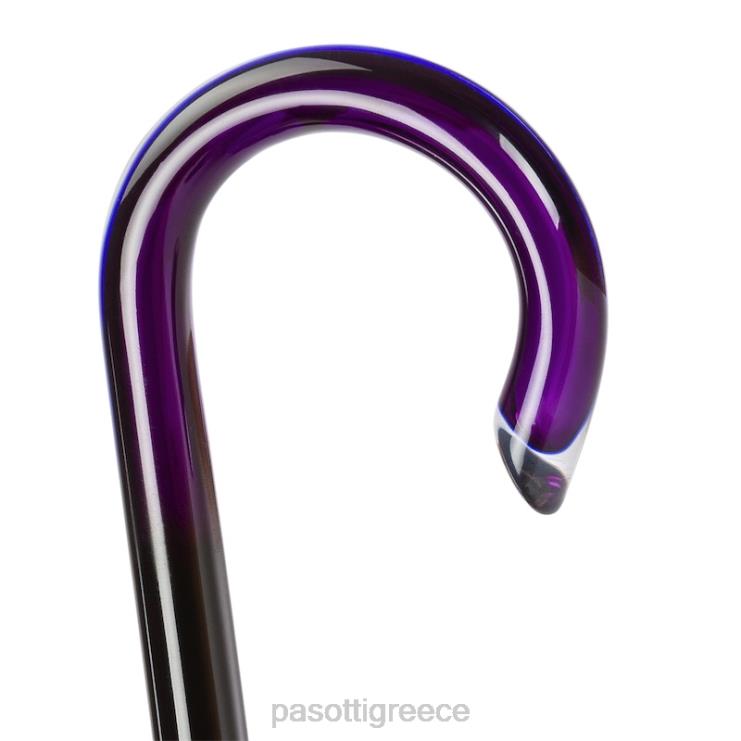 ομπρέλα | PASOTTI 20 58002-7 g15 - ομπρέλα σε μωβ απόχρωση με τύπωμα αλυσίδων 2N6B8414 για άνδρες και γυναίκες